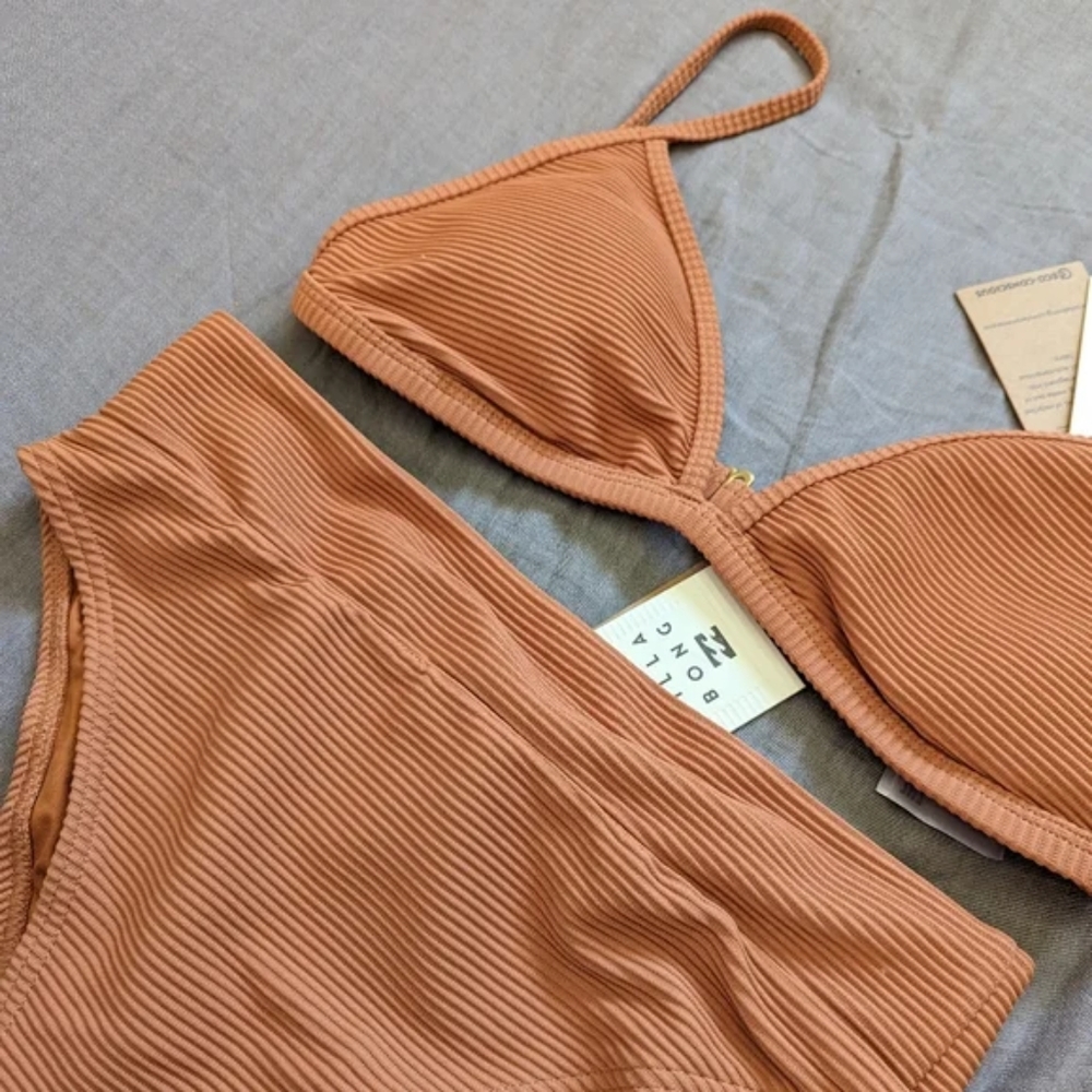 Billabong Tanlines Ceci High Rise Bikini Set - Picture 3 of 6